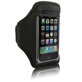 iPhone 4 / iPhone 4S Armband - Black Armband Case Holder for iPhone 3G 3GS 4 4S 4G - Trade Accessories