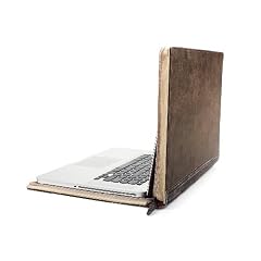 Twelve South BookBook: Buch-H�lle f�r MacBook Pro 39,1 cm (15,4 Zoll) vintage-braun
