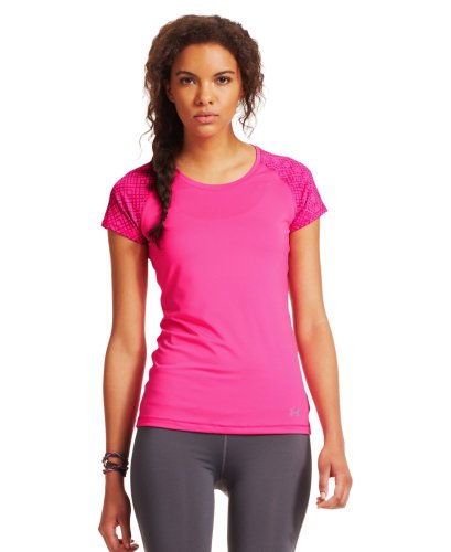 Under Armour Women's HeatGear® Sonic Raglan Printed Short Sleeve