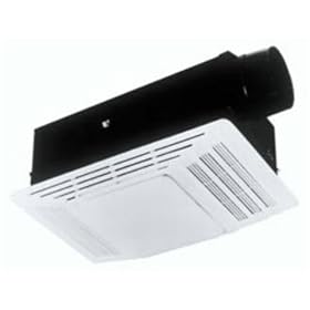 Broan 655 Bathroom Exhaust Fan with Heater 70 CFM