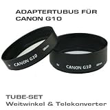 Adaptertubus f�r Canon Powershot G10 (�hnl. LA-DC58K )von "ProTube"