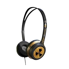 Ifrogz - EP-TX-GOLD - EarPollution Toxix - Casque Ferm� compatible iphone / iPod / ipad - Dor�