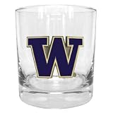 Washington Huskies 11 oz. Double Rocks Glass