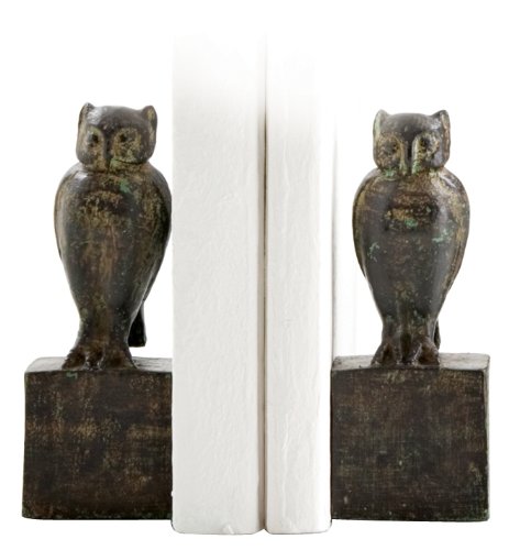 Hedgewick Iron Owl Bookends