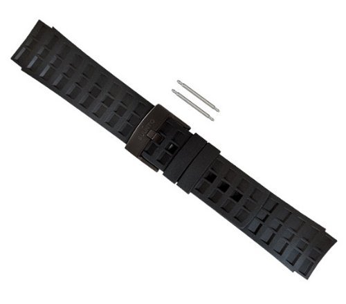 Suunto Elementum Terra Replacement Strap Kit (All Black Rubber, One Size)