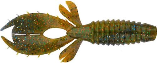 Big Bite Baits 3-Inch Yo Mama Lures-Pack of 10 (Sunfish Swirl)