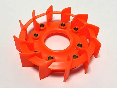 Nakira enhanced cooling fan Dio AF34 AF35 other Honda car wide fit AF27 AF28 AF18 AF25 Super Dio live Dio Dio (Orange)
