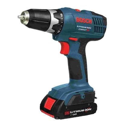 Bosch Ddbb180-02 18-volt 1/2-in Cordless Lithium Ion Compact Drill/driver and Come with Two Batteries