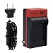 EZOPower ETL Nikon EN-EL10 Battery Charger with Car Adapter / EU Adapter / Pouch Case (EZCC11) for Nikon Coolpix S80, S1100pj, S5100, S4000, S3000, S570, S220, S230, S60, S600, S520, S210 [Replacement for Nikon MH-63 Charger]