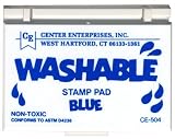 Stamp Pad Washable Blue by Center Enterprises - B000FA1K18