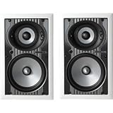 Sonance Virtuoso V834D 3-way in-wall speaker pair