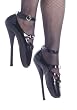 7 1/2 Inch Heel Multistrap Ballet Point Women's Size Shoe