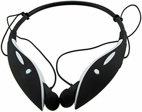 Bluetooth Headphones by Gear Dynamix with neckband for athletic activity. Listen to Wireless Music on detachable ear buds. Includes mic to talk, text, Open Apps on your phone. Headset Vibration call alert for PC, PSP, Iphones 6 Plus, Ipad, Tablets, androids, HTC, LG, Samsung Note, galaxy S5