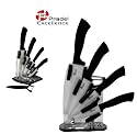 Pradel Excellence - BL005 - Bloc Plexi de 4 Couteaux / Lame C&eacute;ramique + &Eacute;plucheur - Lame C&eacute;ramique