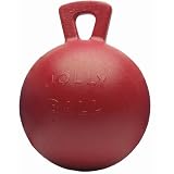 Horse Jolly Ball 10-Inch Red
