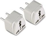 Lewis N. Clark Europe/Asia Adapter Plug - set of 2 Converters & Adapters