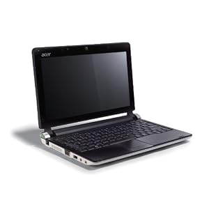 Acer Aspire One D250 25,7 cm (10,1 Zoll) Netbook (Intel Atom N270 1.6GHz, 1GB RAM, 250GB HDD, Intel GMA950, Bluetooth, Win 7 Starter) weiß