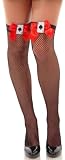 Sexy Halloween Costume Accessories Black Red Bow Ace of Spades Card Fishnet Thigh Highs High Poker Las Vegas Stockings