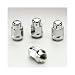 Automotive : Gorilla Automotive Products 91147: Lug Nuts, Conical Seat, Bulge, 14mm x 1.50 RH, Closed End, Chrome Plated Steel, Set of 4