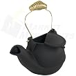 Black Cast Aluminum Two Quart Half Kettle for Stove
