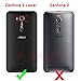 J&D Case Compatible for Zenfone 2 Laser Case, [Drop Protection] [Slim Cushion] Shock Resistant Protective TPU Slim Case for Zenfone 2 Laser ZE550KL/ZE551KL (5.5 inch) Bumper Case - Jelly Black