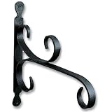 Hand Forged Wrought Iron All Purpose 12 Inch Bracket