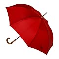 Totes Stick Umbrella - Crimson Red