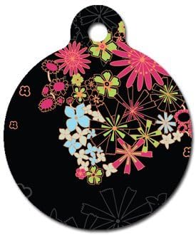 Midnight Garden Full-Color Personalized Custom Key Chain