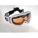 RAVS  SKIBRILLE SNOWBOARDBRILLE WEISS SILVER LENS!HELMKOMPATIBEL