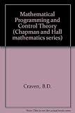 Mathematical programming and control theory
