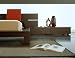 Win Queen or King Platform Bed in Wenge Finish / Modern Interni Collection by Rossetto Contemporary