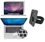 Apple Macbook Pro Aluminum 13-inch Screen Protector / Screen Guard Laptop Keyboard Silicone Skin Cover w/ FREE Apple iPod Touch 2nd / 3rd Generation Silicone Skin Case (SMOKE) Back to School Special