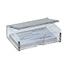 Sigel VA112 Visitenkarten-Box, glasklar, Acryl, f�r bis zu 80 Karten (max. 90x58 mm), 1 ST