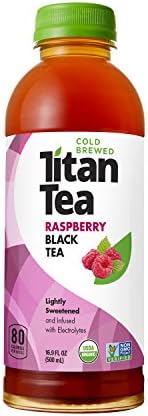 Titan Tea Case - Raspberry Black 16.9oz(12 pack)