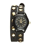 Light Time Reloj Double Tour Studs Negro