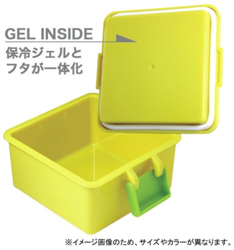 保冷剤一体型ランチボックス GEL-COOL（ジェルクール） ミュンヘンシリーズ グリューン（緑） L・Sサイズセット GC-113