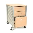 Filing Cabinet in Maple Finish By Leda Home Furnishing