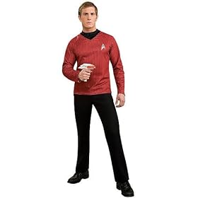 Red Shirt Adult. Size : Small - Star Trek