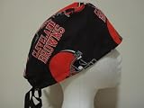 Mens Scrub Cap, Surgical Hat, Cleveland Browns NFL Football