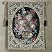 Black Floral Composition Art Wall Hanging Tapestry