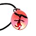 Garten & Freizeit : LED tag, blinkender Schmuck-Anhänger für Hunde 4 LED´s in rot