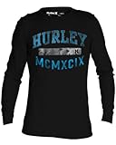 IMAGE OF Hurley Unit 99 Long Sleeve Thermal T-Shirt - Black (Small)