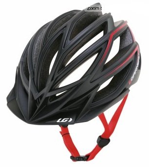 Louis Garneau Edge Helmet Black/Red, L