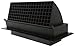 Speedi-Products EX-RHVB 310 3.25-Inch Height by 10-Inch Width Black Range Heightood Wall Vent : image