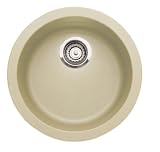Blanco 517143 Rondo Silgranit II Bar Sink, Biscotti