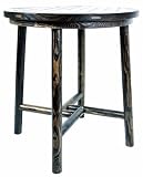 United General Supply Co Inc 0810-1057 TX93750 Char-Log Round Bar Table United General Supply Co Inc 0810-1057 TX93750 Char-Log Round Bar Table