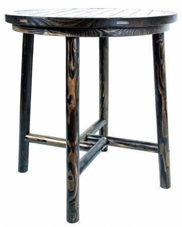 United General Supply Co Inc 0810-1057 TX93750 Char-Log Round Bar Table