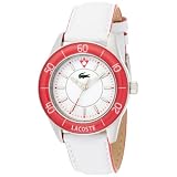 Lacoste Womens 2000561 Opio White Leather Pink