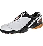 FootJoy Sport Men's Golf Shoes - White/Black/Orange 53119