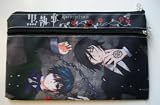 8.25" x 5" Anime Black Butler Ciel Sebastian Zipper Multi Purpose Pouch #3